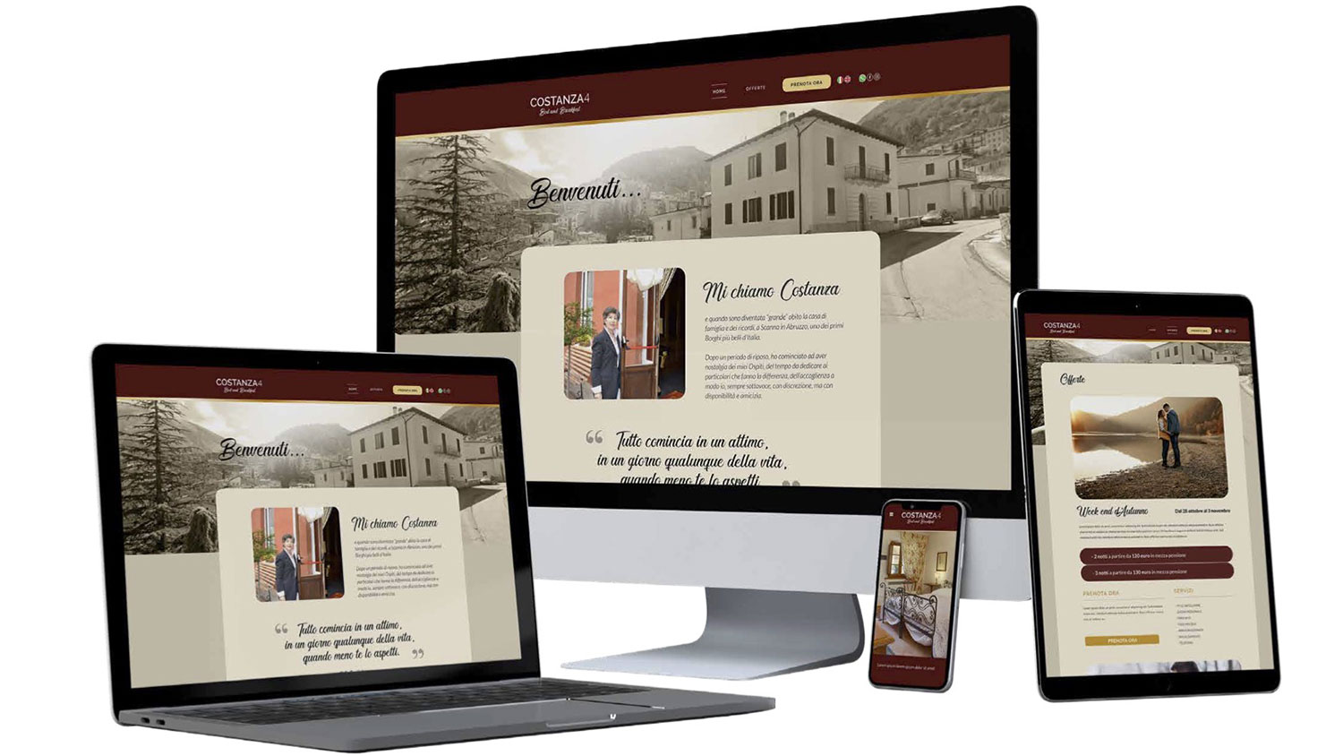 Webdesign B&B