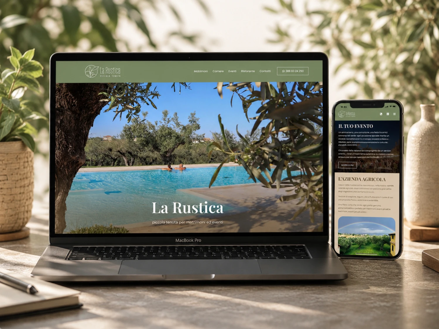 La Rustica Pianella sito web