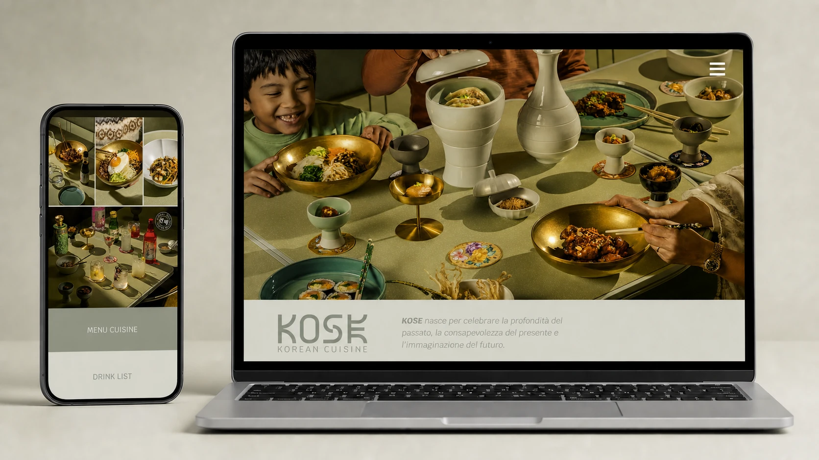KOSE corean pescara webdesign